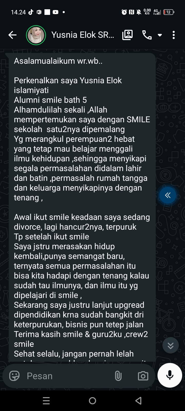 Testimoni Peserta 5