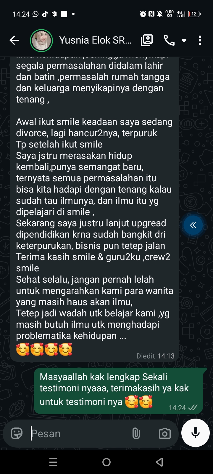 Testimoni Peserta 4